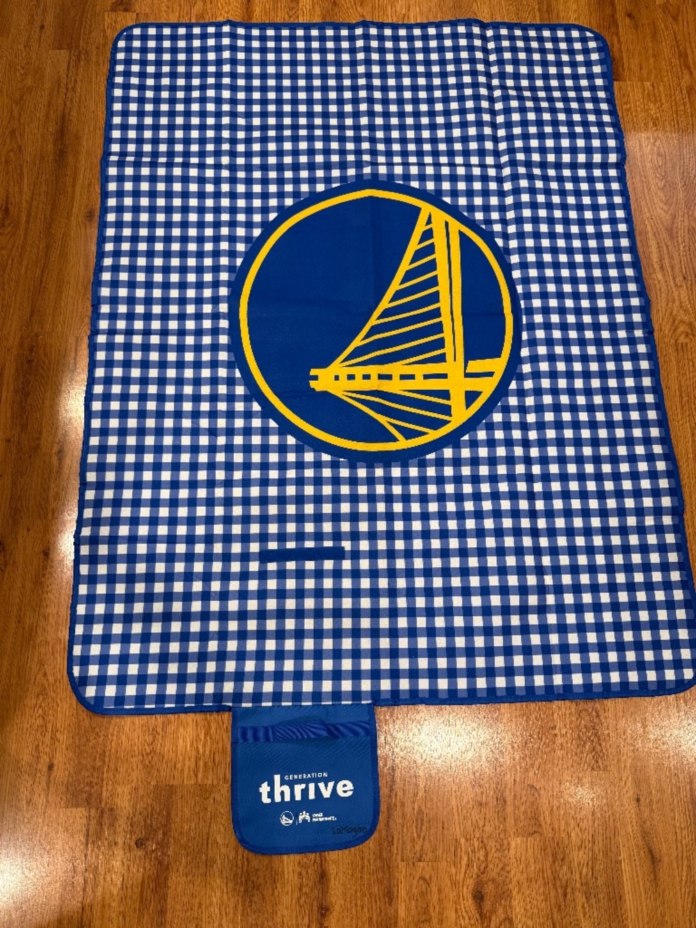 Golden State Warriors Picnic Blanket